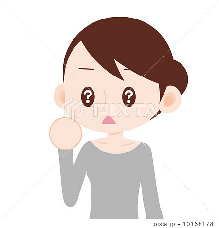 ハテナ目の女性　なぜ？ 10168178