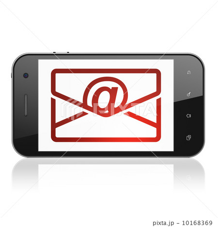 Finance concept: Email on smartphone 10168369