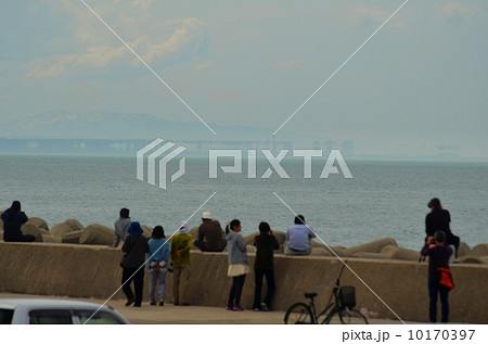 魚津から見る大規模なしんきろう 10170397