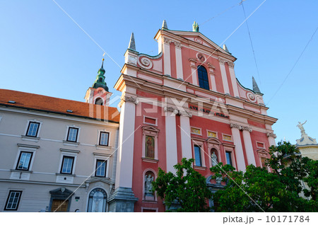 スロベニア　リュブリャナ　フランシスコ会教会 10171784