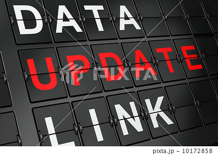 SEO web development concept: Update on airport board background 10172858
