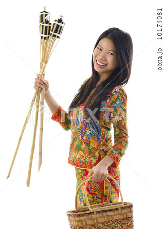 Happy Malay woman 10174081