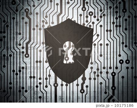 Safety concept: circuit board with Shield Keyhole 10175186