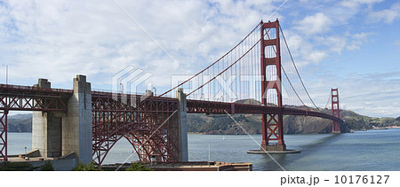 San Francisco Bridge beautiful Panorama 10176127