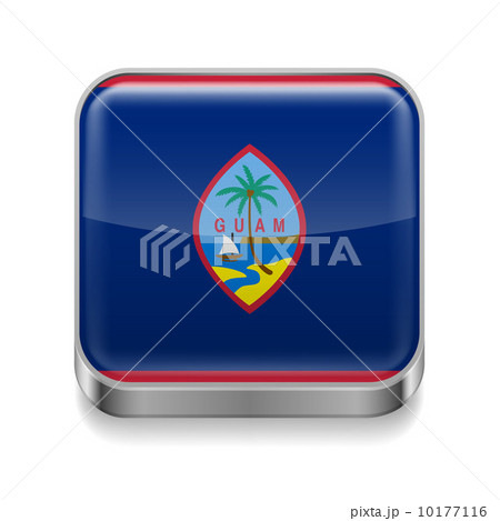 Metal icon of Guam Metal icon of Guam 10177116