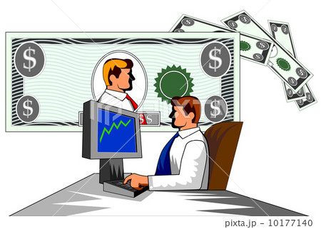 Businessman with Money Businessman with Money 10177140