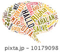 Greeting in word cloud 10179098