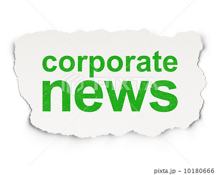 News concept: Corporate News on Paper background 10180666
