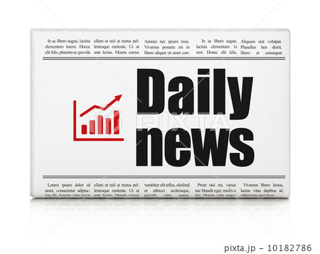 News news concept: newspaper with Daily News and Growth Graph News news concept: newspaper with Daily News and Growth Graph 10182786