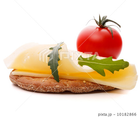 Cheese sandwich isolated on white background cutout Cheese sandwich isolated on white background cutout 10182866