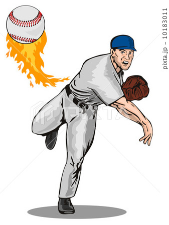 American Baseball Player Pitcher American Baseball Player Pitcher 10183011