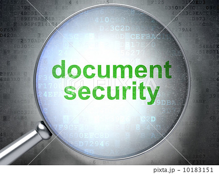 Safety concept: Document Security with optical glass Safety concept: Document Security with optical glass 10183151