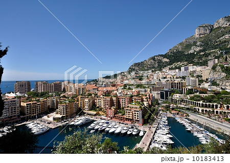 モナコ・大公宮殿広場からの眺望 10183413