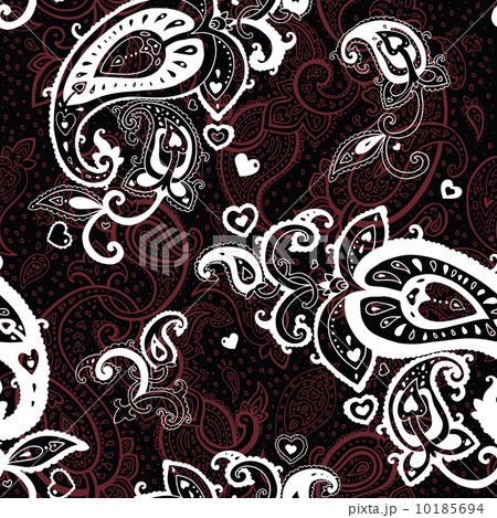 Seamless Paisley background. 10185694