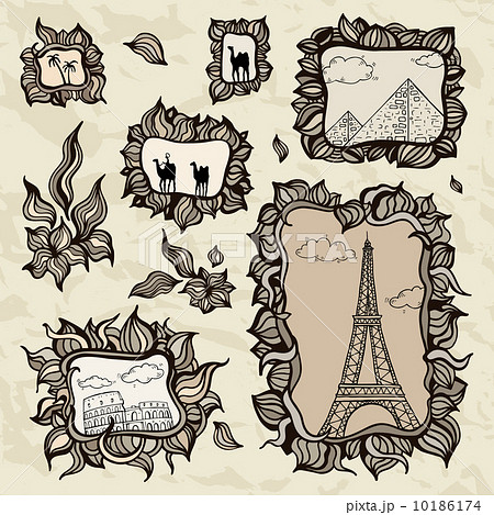 Travel and tourism background. Travel and tourism background. 10186174