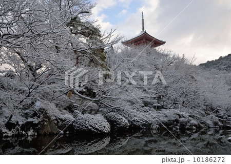 清水寺、三重塔 10186272