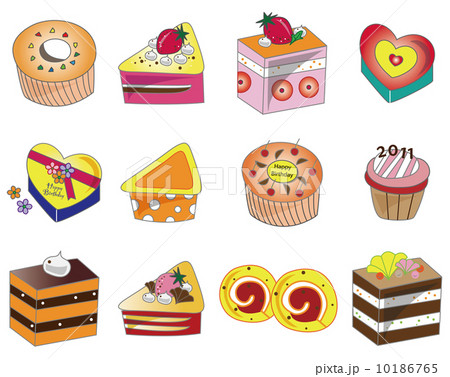 cartoon cake icon cartoon cake icon 10186765