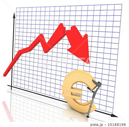 crash diagram and limping sign of euro crash diagram and limping sign of euro 10188198