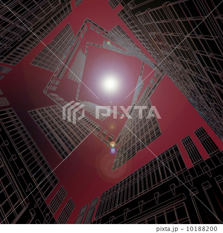 Abstract architectural tower of sky-scraper Abstract architectural tower of sky-scraper 10188200