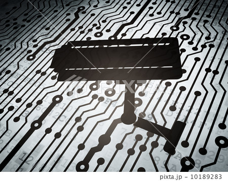 Protection concept: circuit board with Cctv Camera Protection concept: circuit board with Cctv Camera 10189283