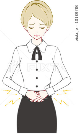 女性　腹痛 10189786