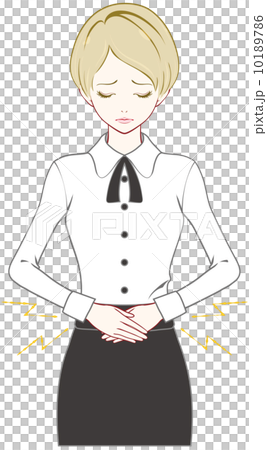 女性　腹痛 10189786