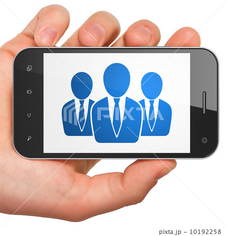 News concept: Business People on smartphone News concept: Business People on smartphone 10192258