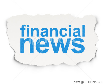 News concept: Financial News on Paper background 10195329