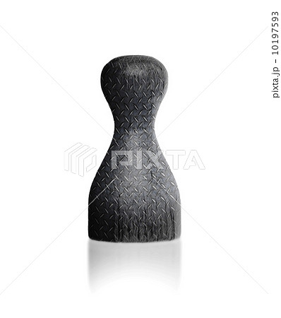 Wooden pawn with a painting 10197593