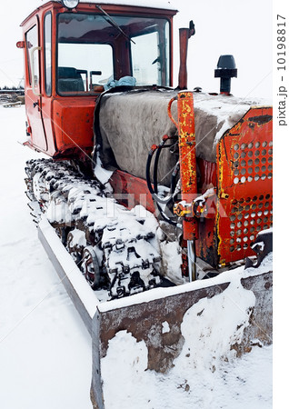 Frozen bulldozer Frozen bulldozer 10198817