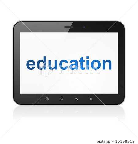 Education concept: Education on tablet pc computer 10198918