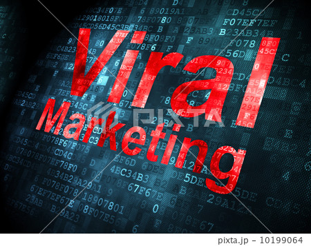 Advertising concept: Viral Marketing on digital background Advertising concept: Viral Marketing on digital background 10199064