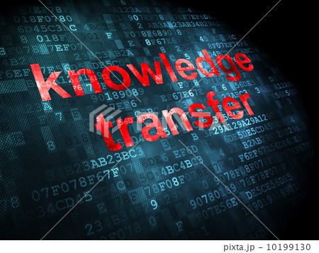 Education concept: Knowledge Transfer on digital background Education concept: Knowledge Transfer on digital background 10199130