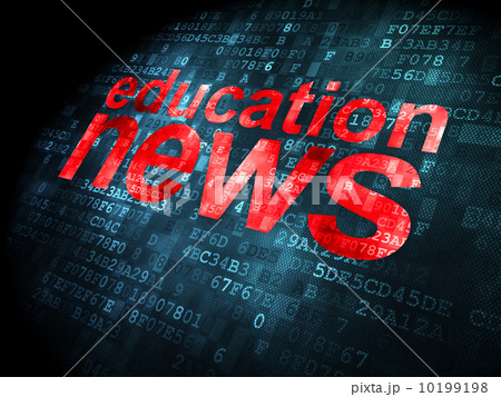 News concept: Education News on digital background News concept: Education News on digital background 10199198