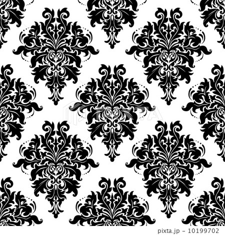 Ornate bold foliate seamless pattern 10199702