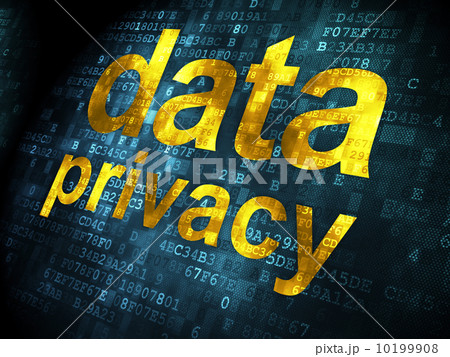 Safety concept: Data Privacy on digital background Safety concept: Data Privacy on digital background 10199908