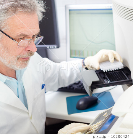 Life scientist researching in the laboratory. 10200424