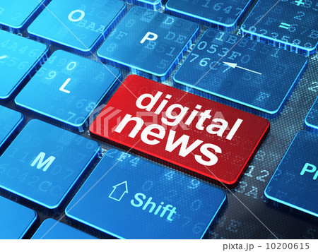 News concept: Digital News on computer keyboard background News concept: Digital News on computer keyboard background 10200615