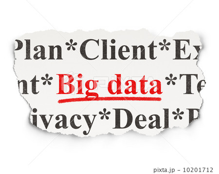Information concept: Big Data on Paper background Information concept: Big Data on Paper background 10201712