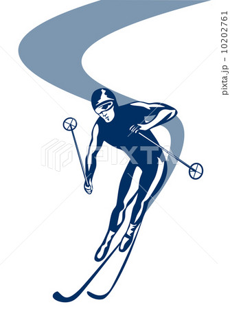 Skiing Slalom Downhill 10202761