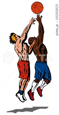 Basketball Player Rebounding Basketball Player Rebounding 10203025