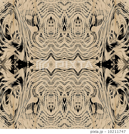 art ornamental vintage pattern, monochrome background in beige, 10211747