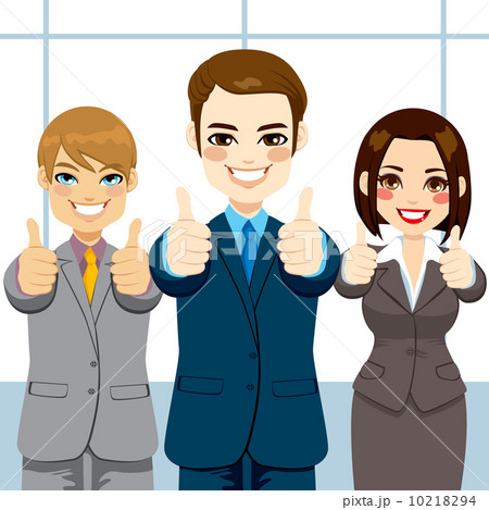 Thumbs Up Business People 10218294