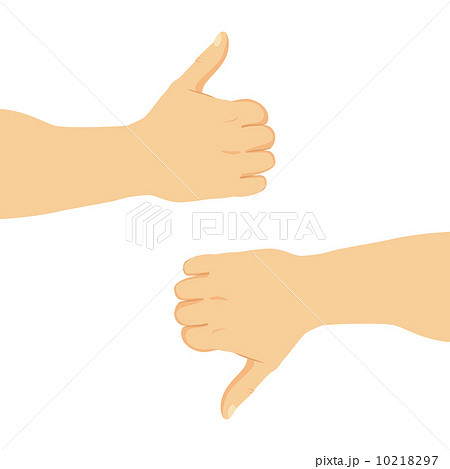 Thumbs Up And Down 10218297