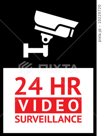 Sticker camera surveillance 10220720