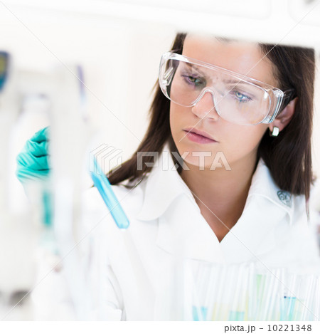 Young chemist in the laboratory. Young chemist in the laboratory. 10221348