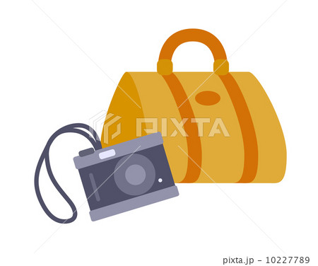 ボストンバックとカメラ 10227789