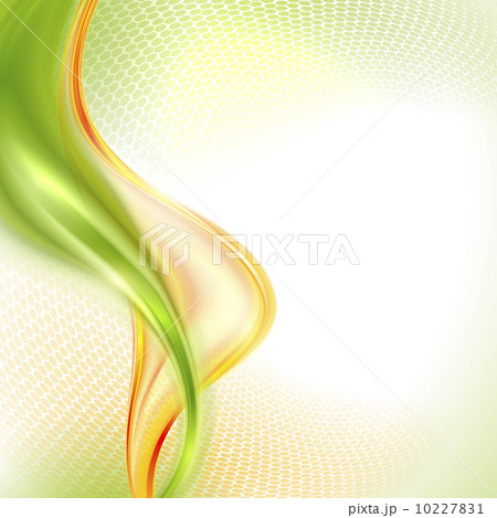 Abstract green and yellow waving background Abstract green and yellow waving background 10227831