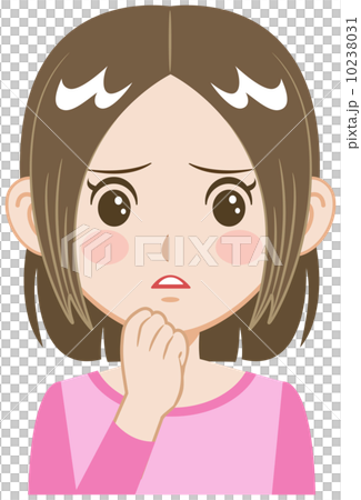 Facial expression - gesture 10238031