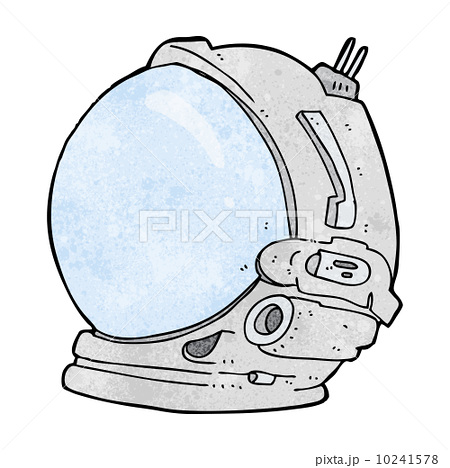 Cartoon Astronaut Helmetのイラスト素材